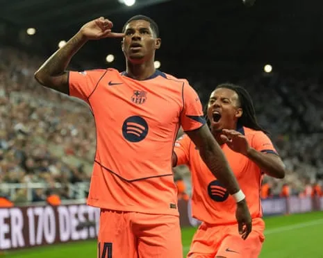 Striker spoils the Magpies' important evening and claims: ‘I’m getting better at the Catalan club’
